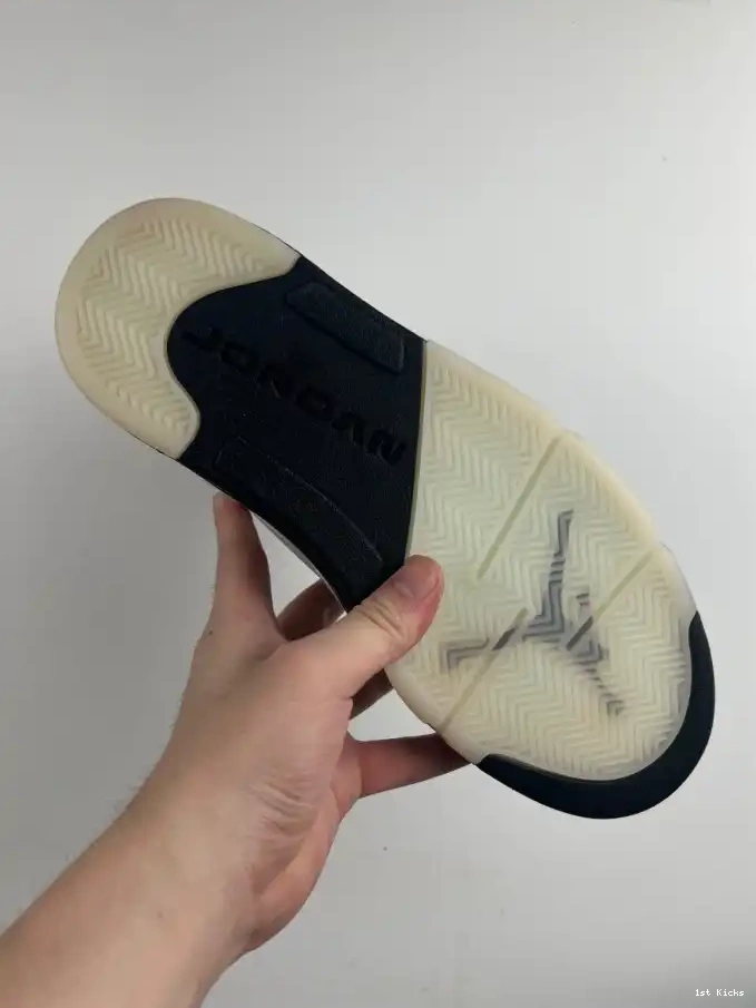 1st Kicks Shoes 5 AIR BLACK' DD0587-110 'WHITE JORDAN RETRO 0611